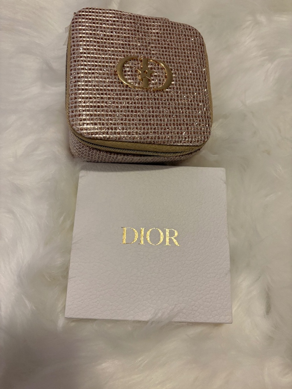 Dior Beauty Holiday Limited Edition 2025 Gold Travel Jewelry Box GWP